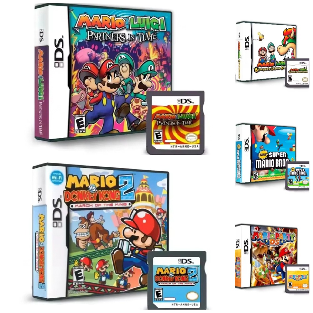 Handheld Gaming Console - Kartrid Game DS Populer - Kartu