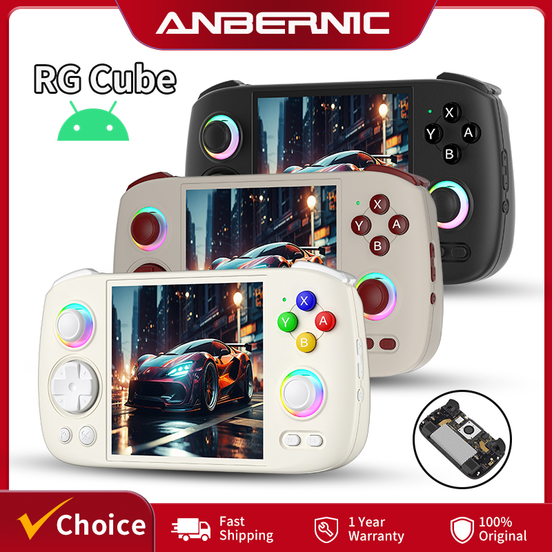Gaming Console Cube - Konsol Game Genggam Anbernic RG Cube