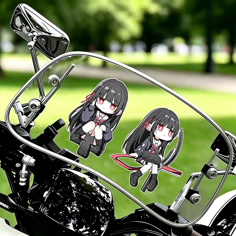 Gaming Console Car - Stiker Gaming Wuthering Waves untuk Motor,