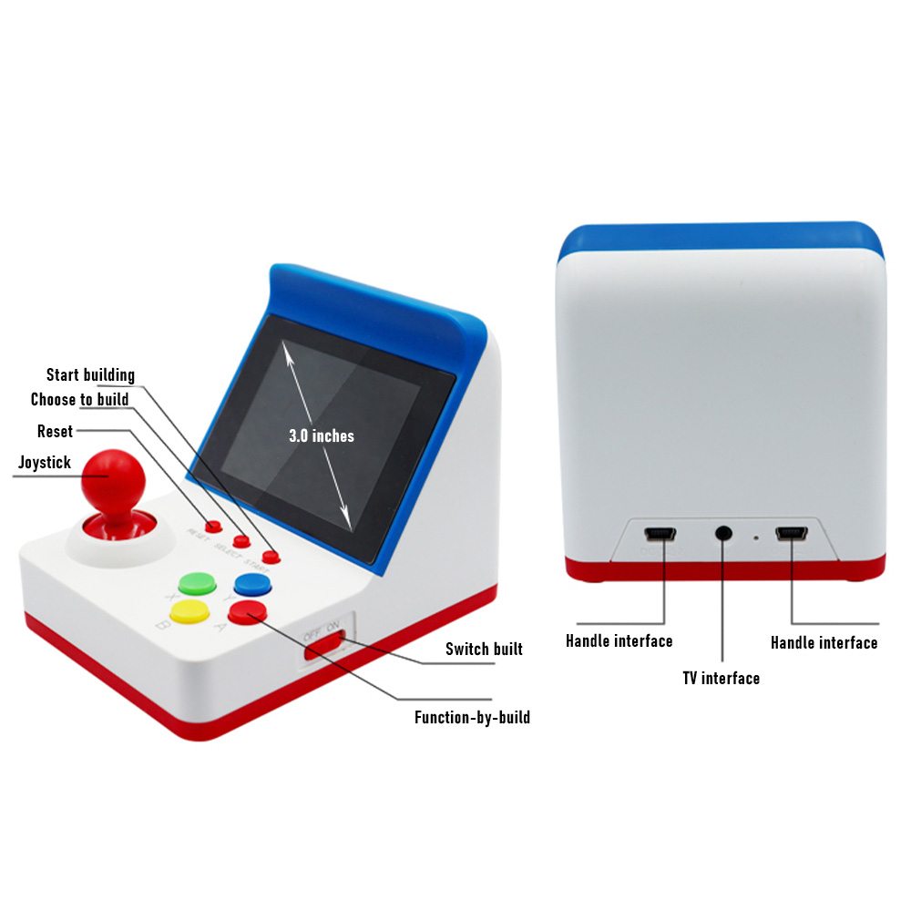 360 Video games3 inci 8bit por - Handheld Gaming Console ulasan dan harga