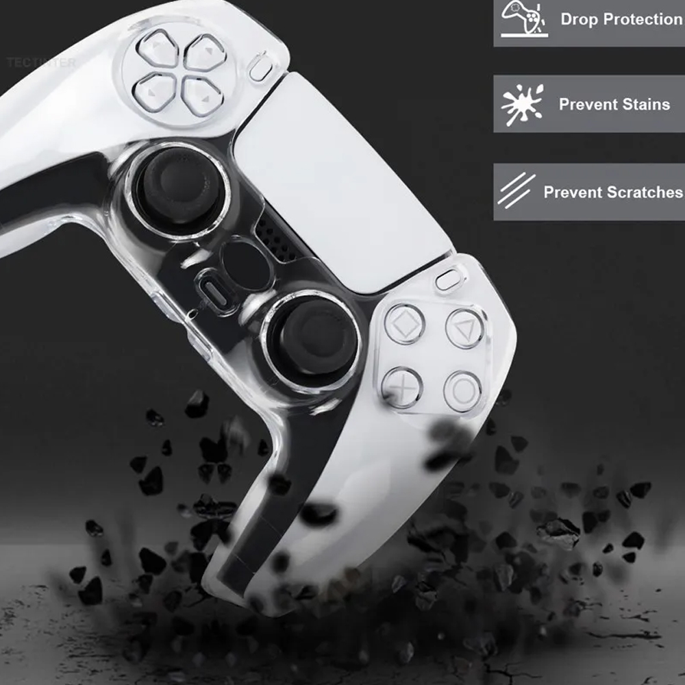 Casing Pelindung Keras PC Tran - Sony Controller Dualsense ulasan dan harga