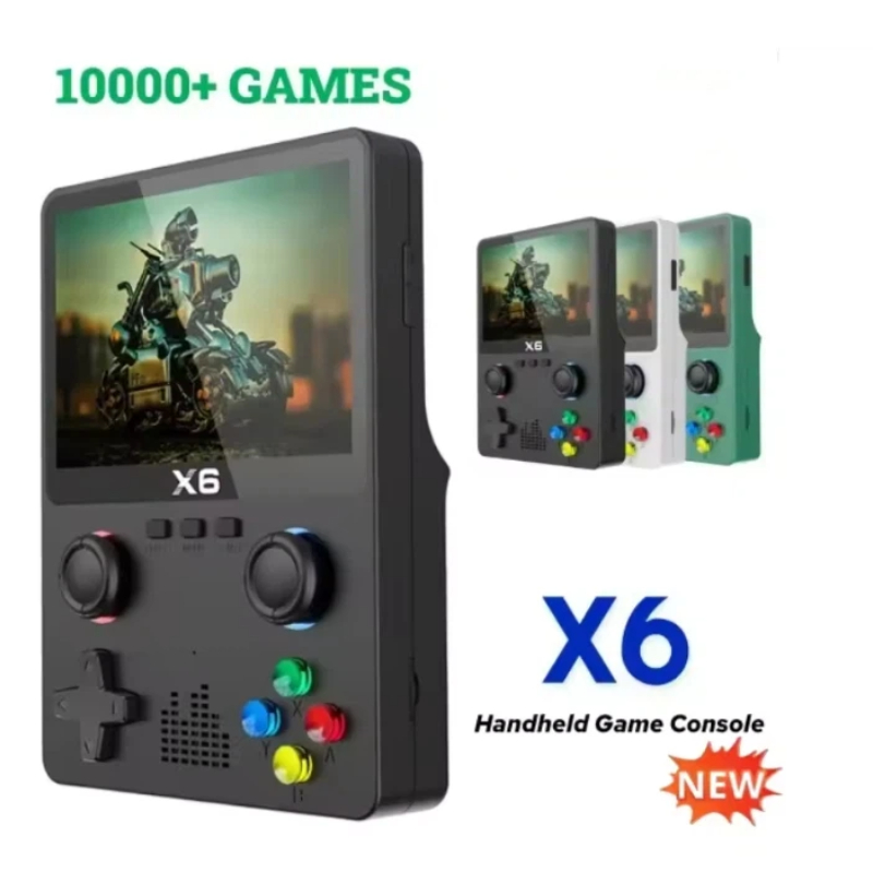 Konsol Game Genggam X6 Pemutar - Gaming Console X6 X6 64 Gb ulasan dan harga