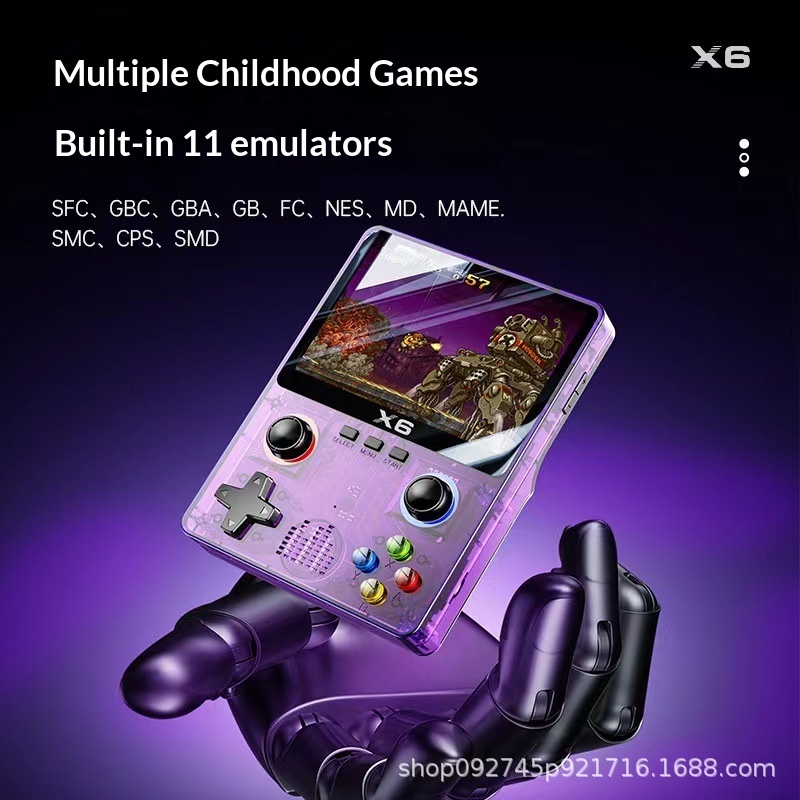 Konsol Game Genggam X6 Pemutar - Gaming Console X6 X6 64 Gb ulasan dan harga