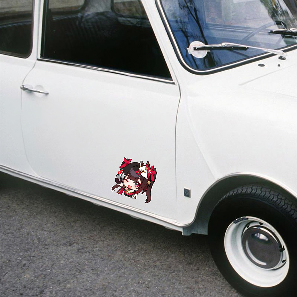 Stiker Mobil Kartun Berkilau L - Gaming Console Car ulasan dan harga