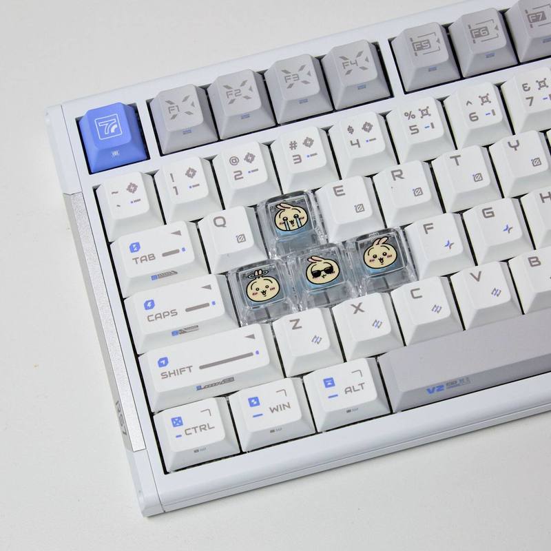 Chiikawa 4 Buah Keycap Transpa - Pad Gaming Console ulasan dan harga