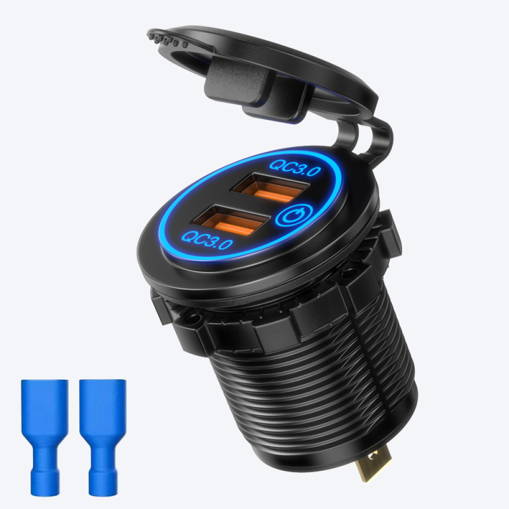 Pengisi Daya Motor Dual USB PD - Gaming Console Car ulasan dan harga