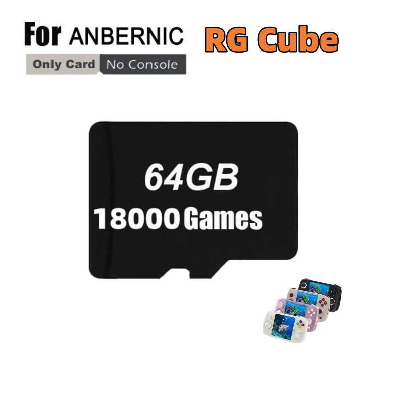 Kartu TF untuk ANBERNIC RG Cub - Gaming Console Cube ulasan dan harga