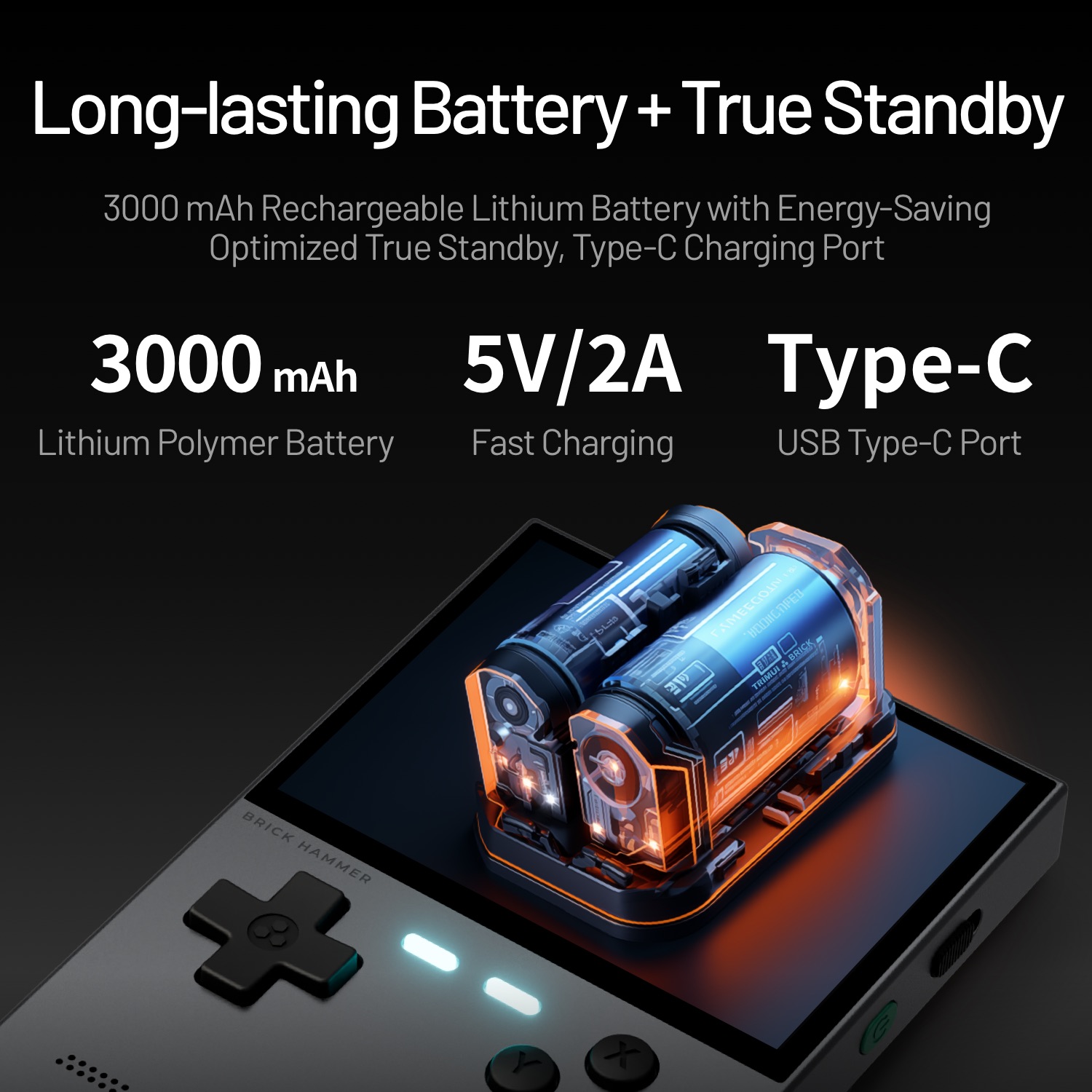 TRIMUI BRICK HAMMER Konsol Gam - Gaming Console Car ulasan dan harga