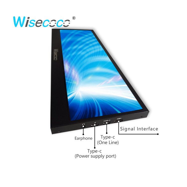 Wisecoco 14 Inci 4K Monitor Po - Gaming Console Car ulasan dan harga