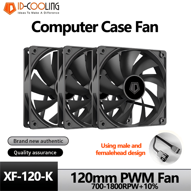 ID-COOLING XF-120-K Kipas Casi - Pad Gaming Console ulasan dan harga