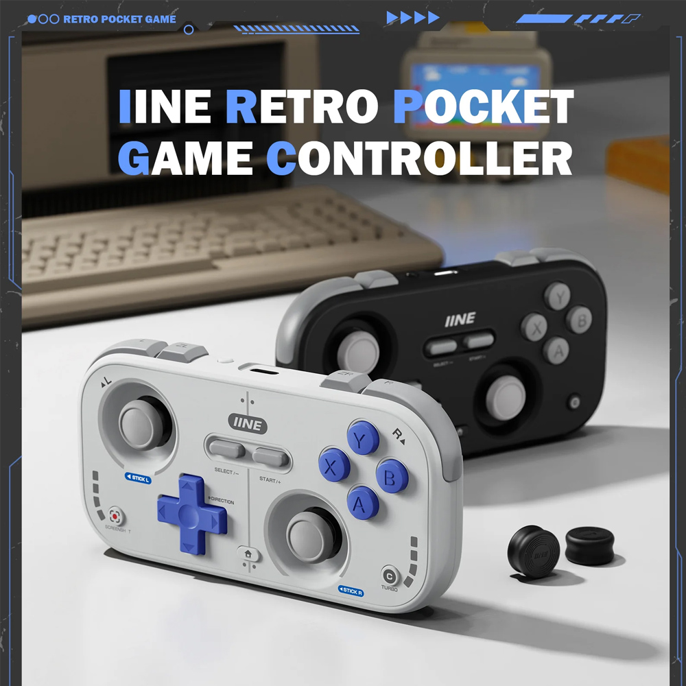 IINE Retro Pocket Gamepad Mini - Gaming Console Car ulasan dan harga
