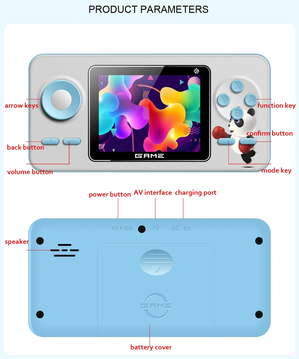 Konsol Video Game Retro S5 Min - Gaming Console For 7 Year Old ulasan dan harga