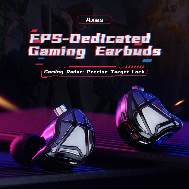    KZ Axas FPS Gaming IEM Hea - Gaming Console For Your Phone ulasan dan harga